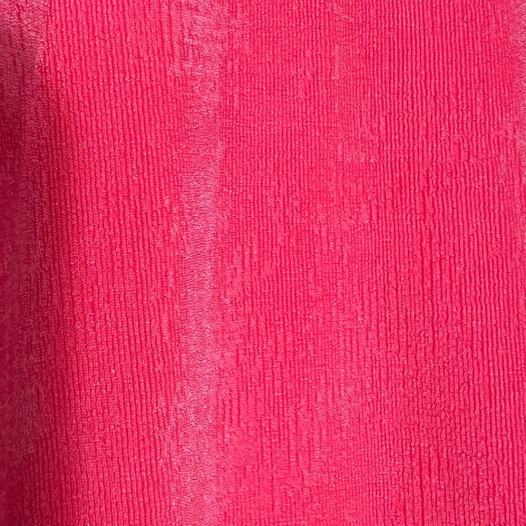 SER.O.YA Delta high neck bodycon ruched midi dress in neon pink - Picture 8 of 9